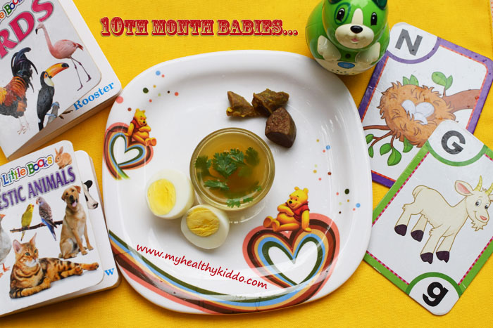 10th Month Babies Food