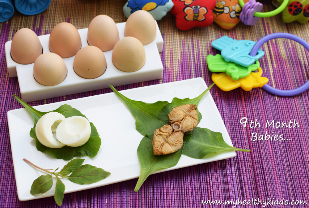 Food for 9th month babies
