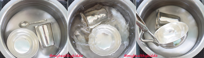 How to sterilize baby feeding utensils