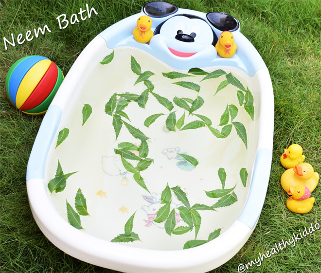 Natural Neem bath for Kids-1