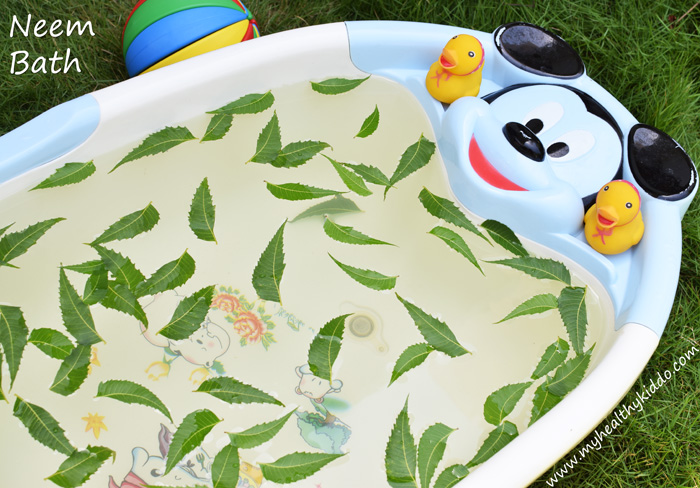 Natural Neem bath for Kids-2