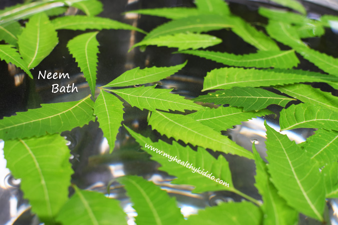 Neem Bath for kids