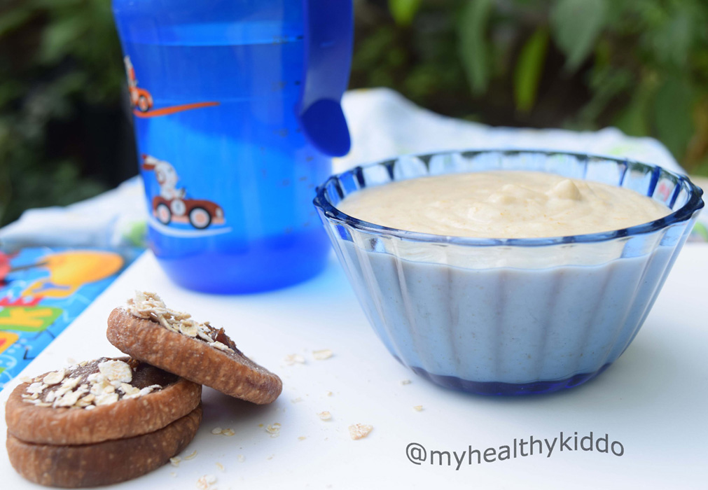 Oats Fig Porridge Recipe 1