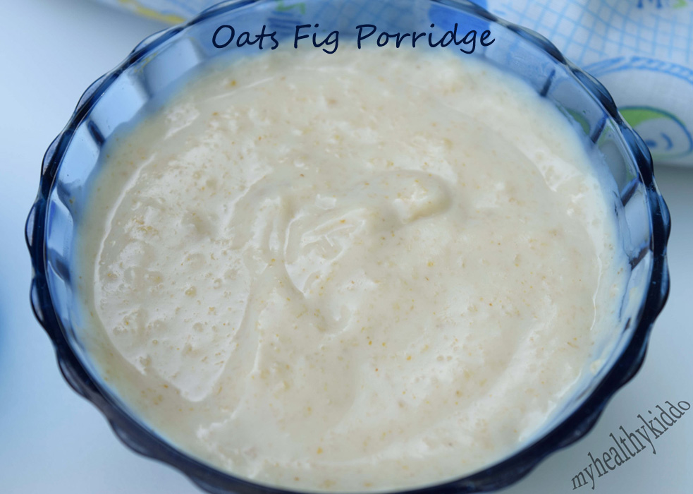 Oats Fig Porridge Recipe 2