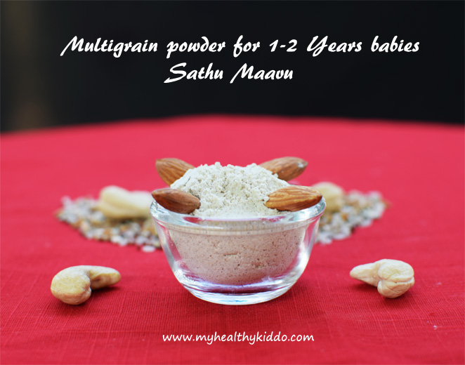Homemade Sathu Maavu Recipe for Babies-2