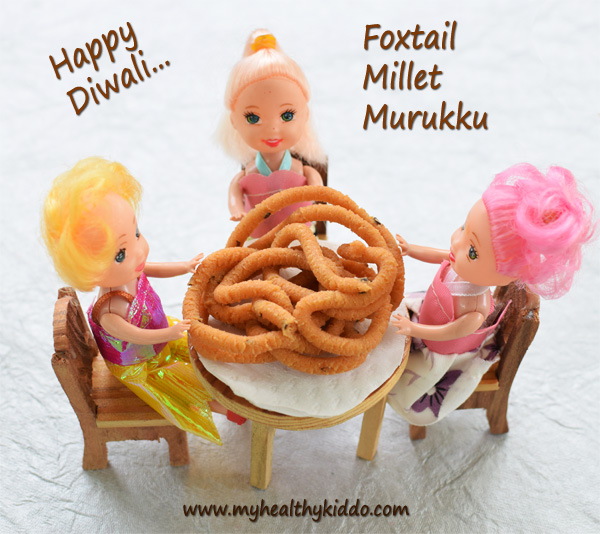 Foxtail Millet Thinai Murukku-1