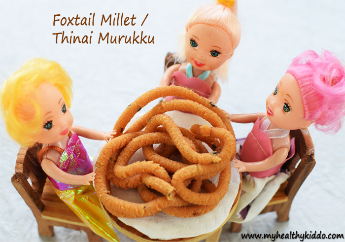 Foxtail Millet Thinai Murukku-3