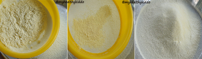 How to make Thinai Murukku step4