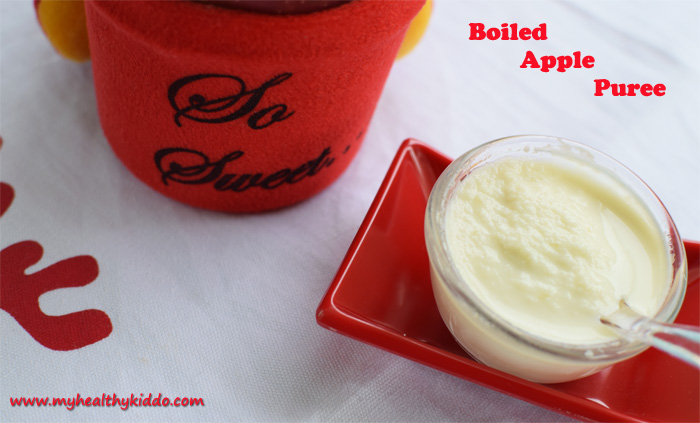 Boiled Apple Puree for Babies pic 4