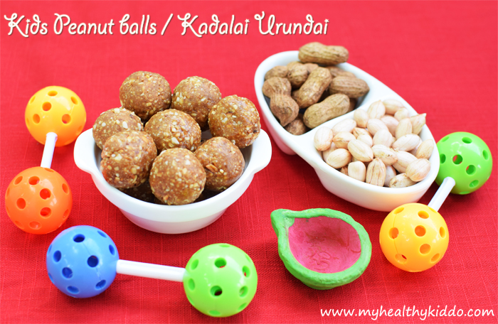 Kids Peanut balls kadalai urundai 2