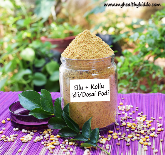 Ellu Kollu Dosai Idli podi-3