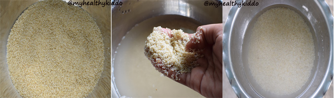 How to make Little Millet sweet pongal step-1