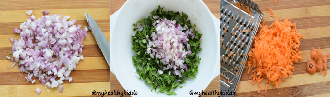 How to make Vallaarai Keerai Salad step 4