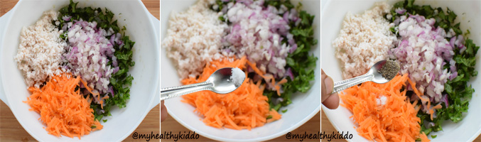 How to make Vallaarai Keerai Salad step 6