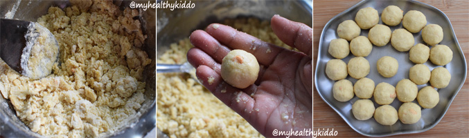 How to make Varagu Millet Laddoo step-6