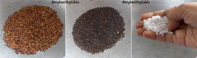 How to make ellu kollu idli milagai podi step-4
