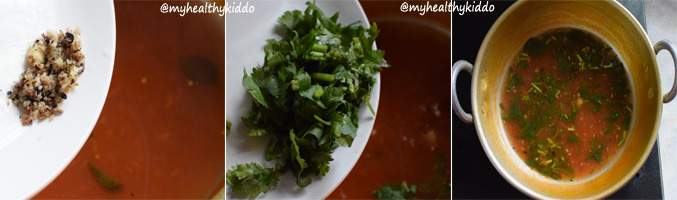 How to make tomato rasam for babies step-6