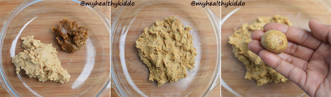 How to make Nuts and dates Laddoo step-3