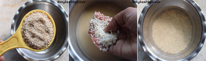 How to make varagu kanji food for lactating moms step-1