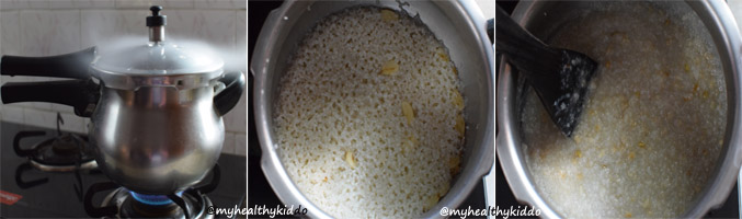 How to make varagu kanji food for lactating moms step-5