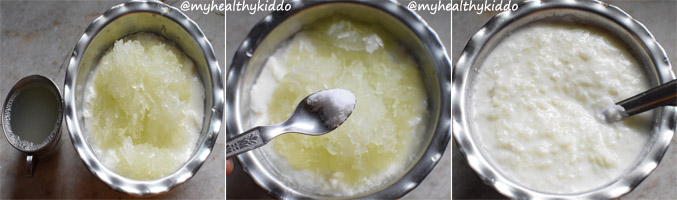How to make Ash gourd Raita Step-2