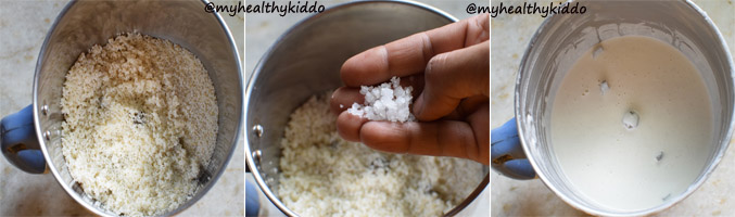 How to make Saamai arisi ilai vadagam step-2