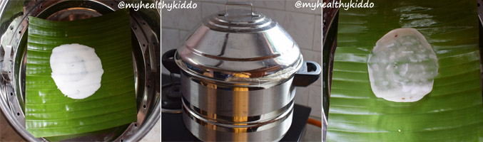 How to make Saamai arisi ilai vadagam step-4