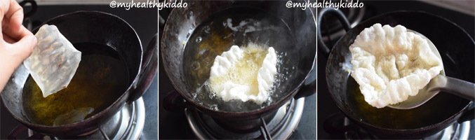 How to make Saamai arisi ilai vadagam step-6