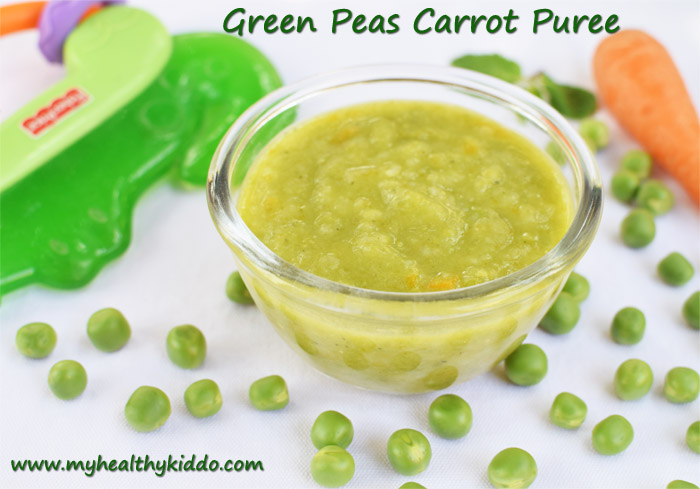 Green Peas Puree for babies-2