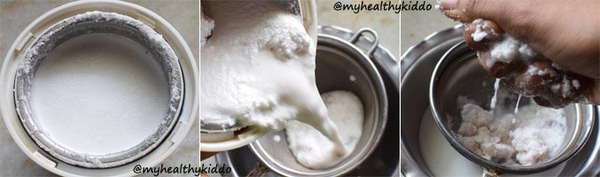 How to make Sweet Aval Snack for kids step-3