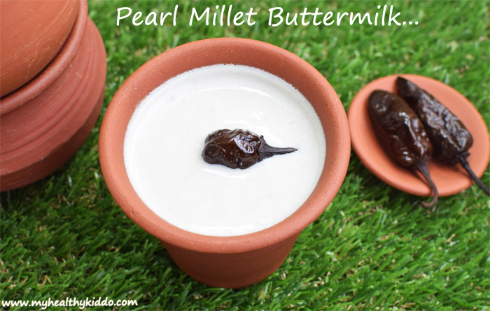 Pearl Millet ButterMilk Recipe-2