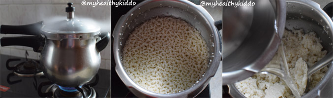 How to make varagu killu vadaam step-2