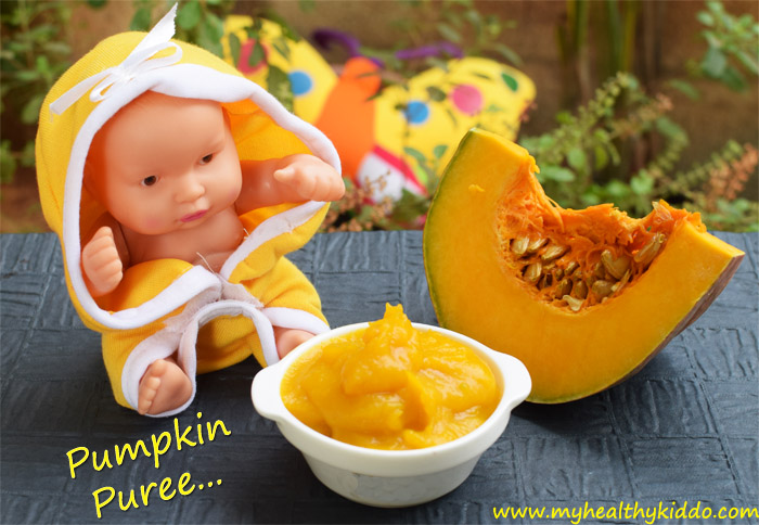 Pumpkin puree for babies 1b