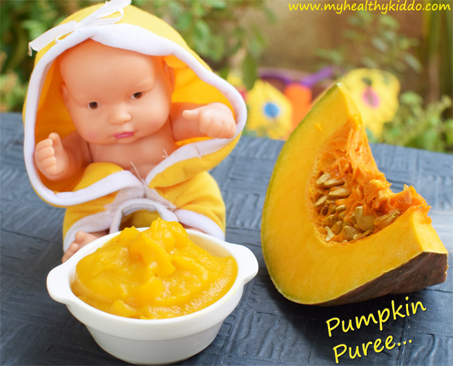 Pumpkin puree for babies 2