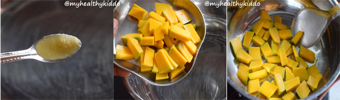 Pumpkin puree for babies step-2