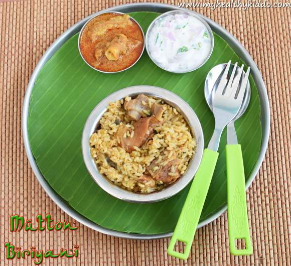Hotel Style Mutton Biriyani-1