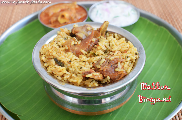 Hotel Style Mutton Biriyani-3