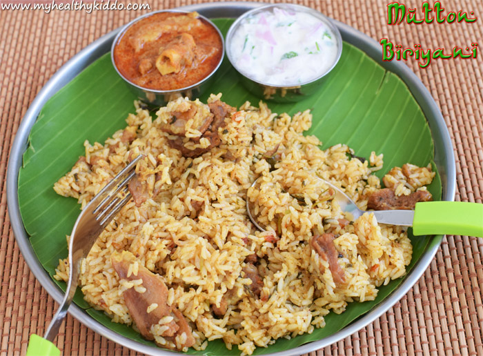 Hotel Style Mutton Biriyani-4