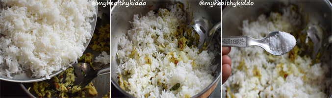 How to make Raw Mango Rice Step-5