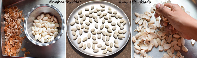 How to make badam milk powder at home-2
