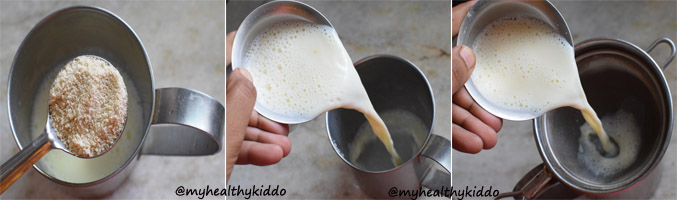 How to make badam milk powder at home-5