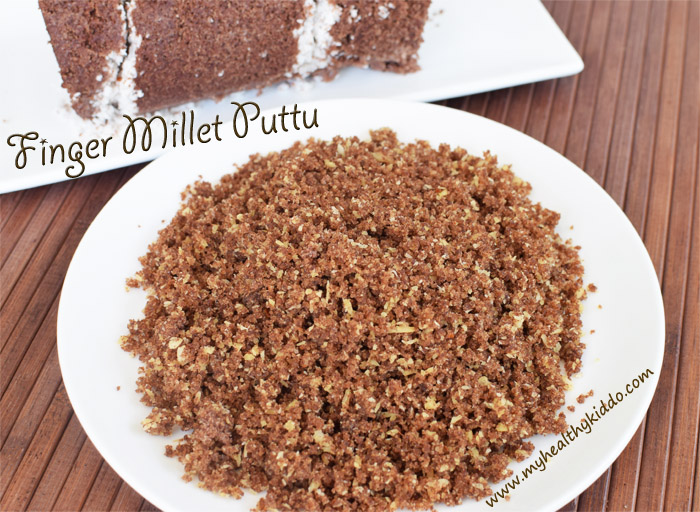 Sweet Finger Millet Puttu 2