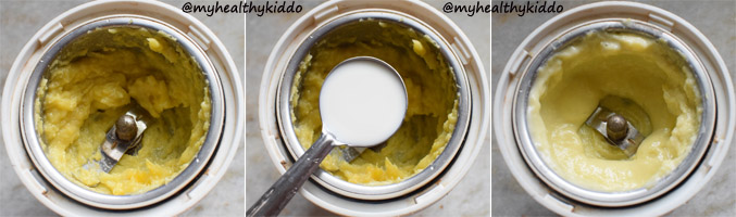 How to make Nendhran banana puree for babies step-3