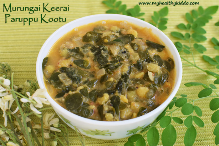 Murungai Keerai Paruppu Kootu 3