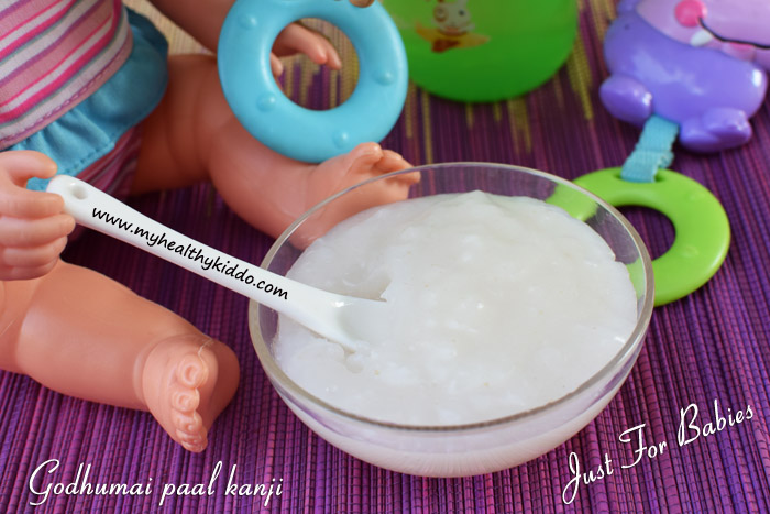 Godhumai kanji for babies recipe-2