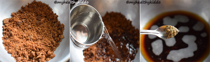 How to make Foxtail Millet Thinai kolukkattai step-1a