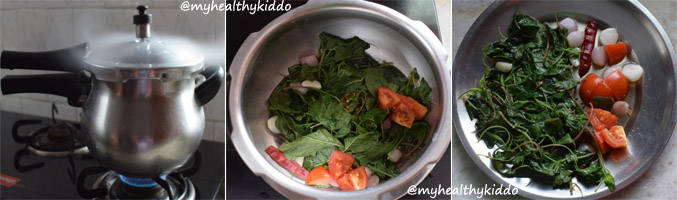 How to make arai keerai kadanja masiyal step-5