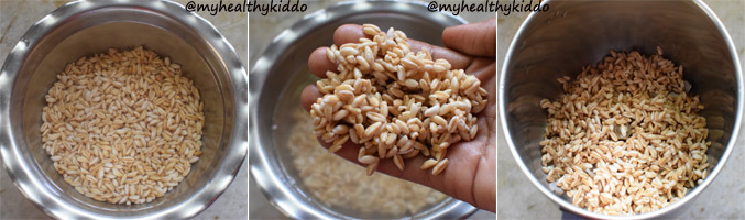 Wheat Porridge for babies recipe step-2