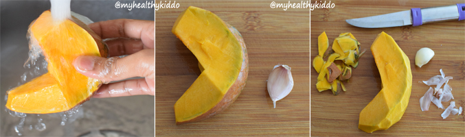 how-to-make-pumpkin-cone-dosa-for-kids-step-1