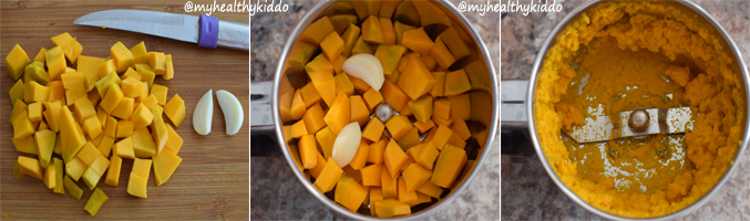 how-to-make-pumpkin-cone-dosa-for-kids-step-2